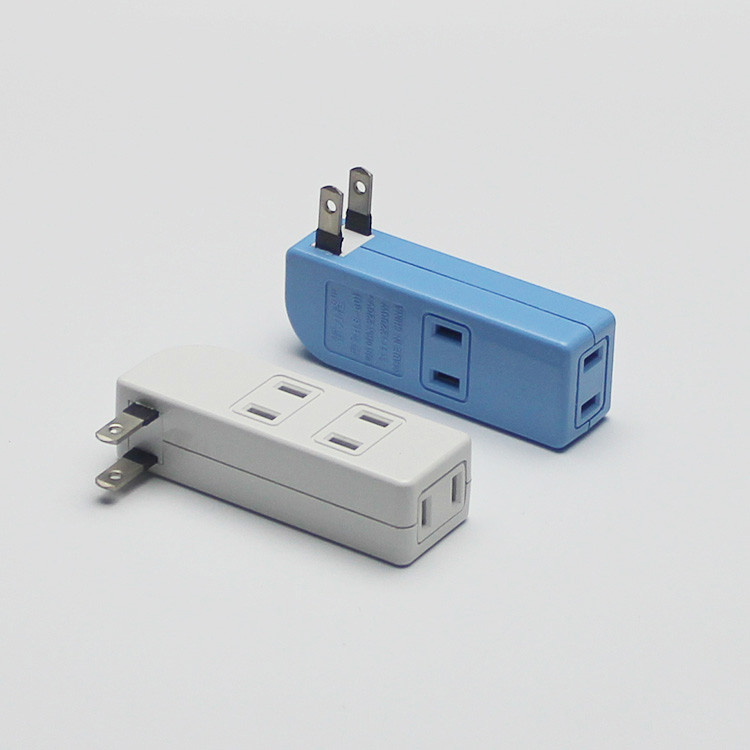 Konversijos kištukas 1 Į 4 krypčių Japonija Standartinis maitinimo adapterio lizdas 15A Kelioniniai kištukai AC 220V Mini Kelioninis Adapteris