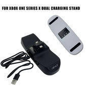 Dual USB X-SERIES X Charging Stand Station Βάση Ελεγκτής φορτιστής Dock LED για βάση αποθήκευσης ελεγκτή Gamepad