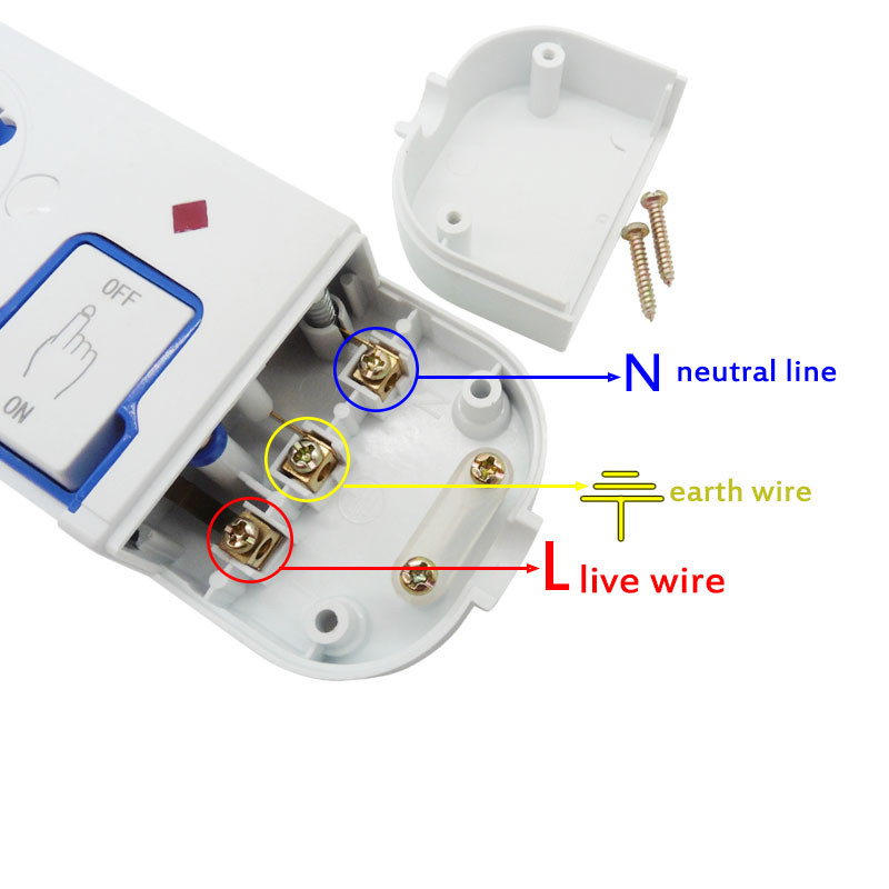 Vairākas strāvas sloksnes 3-6 virzienu kontaktligzda Austrālija Ķīna kontaktligzdas Elektriskās pagarinātāja ligzda Neatkarīgas drošības durvis ar slēdzi