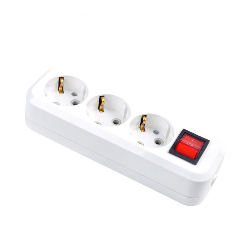 3/4/5/6 Opcionális vezetékes csatlakozóaljzatok EU elektromos AC csatlakozóaljzatok 16A 250V fali töltő adapter otthoni irodai elosztó