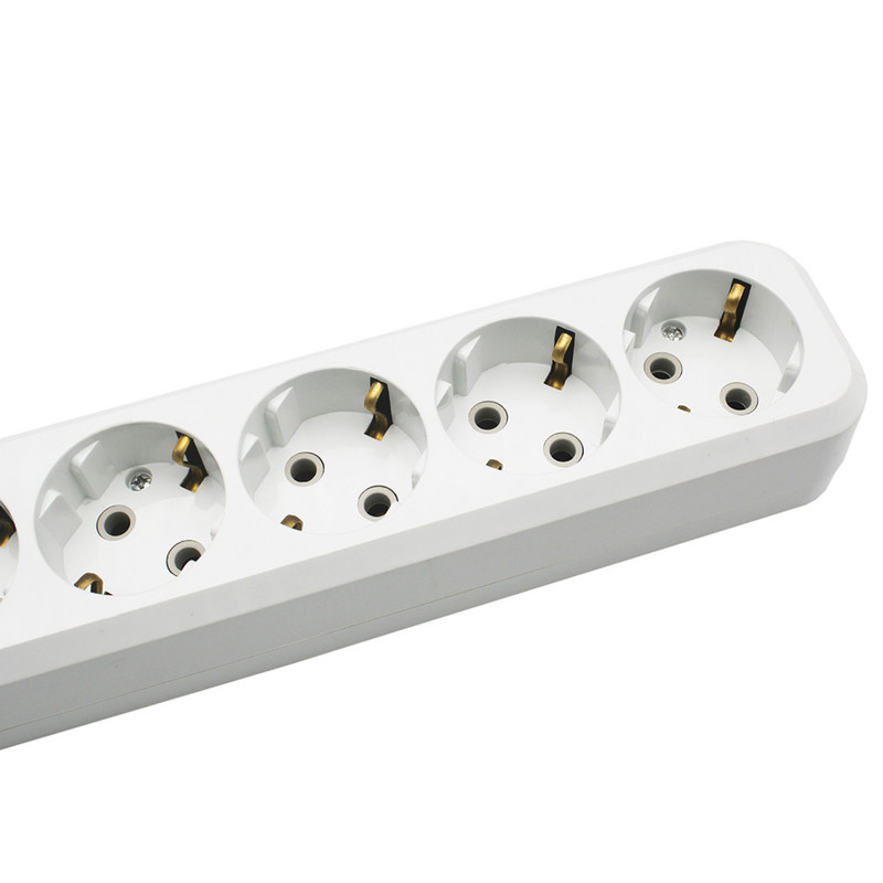 3/4/5/6 Opcionális vezetékes csatlakozóaljzatok EU elektromos AC csatlakozóaljzatok 16A 250V fali töltő adapter otthoni irodai elosztó