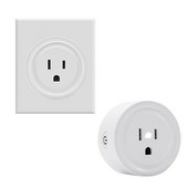 WiFi Smart Plug Mini 10A američka pametna utičnica s funkcijom praćenja vremena, daljinskim upravljanjem i glasom putem Ale-xa Google Home