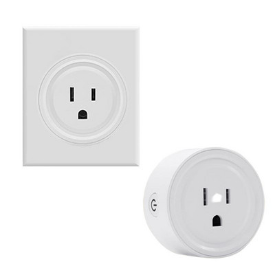 WiFi Smart Plug Mini 10A US Smart Socket With Power Monitoring Timing Function Remote And Voice Control Via Ale-xa Google Home