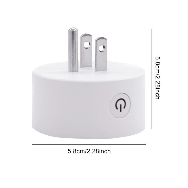 WiFi Smart Plug Mini 10A američka pametna utičnica s funkcijom praćenja vremena, daljinskim upravljanjem i glasom putem Ale-xa Google Home