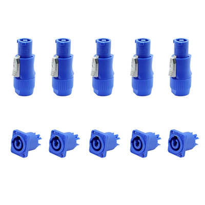 RISE-3 PIN AC Powercon konektor muški utikač AC strujni utikač 20A/250V za scensko svjetlo LED zaslon