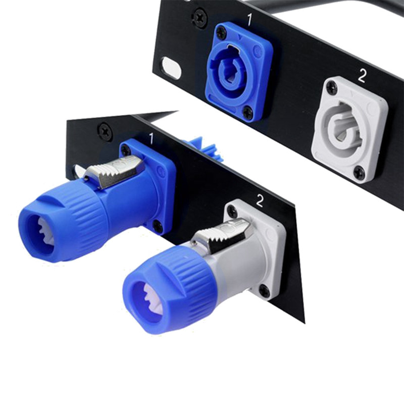 RISE-3 PIN AC Powercon konektor muški utikač AC strujni utikač 20A/250V za scensko svjetlo LED zaslon