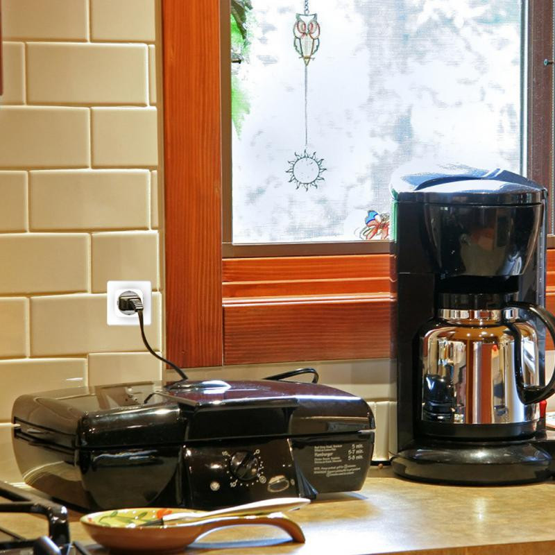 50/60 hz Alexa Smart Plug Bijela utičnica kontrolirana aplikacijom Mini automatska pametna utičnica za Homekit 100-240 V Smart Plug 16a prijenosna