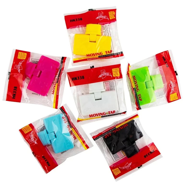 Adaptor de priză UE Extensie pliabilă Priză convertizor de călătorie Sincronizare de încărcare portabilă Prize electrice ușoare