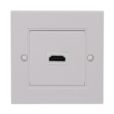 Uk Socket Port Hd Hdmi Wall Panel British With Short Cable Video Plug Charger Electrical Socket