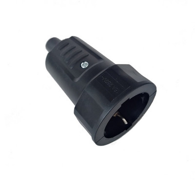 Euro nemecký štandardný predlžovací kábel, zástrčka samec/samica, tupá zásuvka EÚ, 16A, 250V, uzemnený napájací kábel