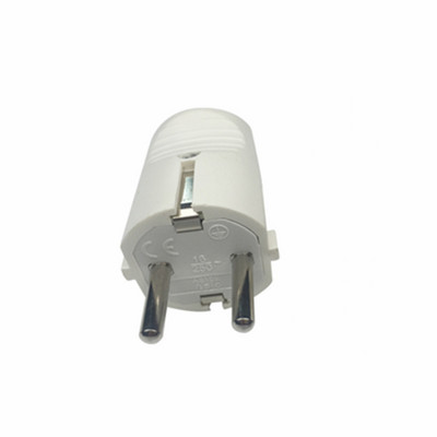 Euro nemecký štandardný predlžovací kábel, zástrčka samec/samica, tupá zásuvka EÚ, 16A, 250V, uzemnený napájací kábel