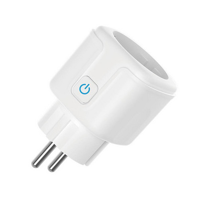 Tuya WiFi viedligzda EU viedais spraudnis ar strāvas monitoru Smart Life APP balss vadības elektrības ligzda priekš Alexa Google