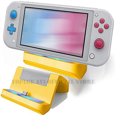 Nintend Switch gyorstöltő dokkoló mini hordozható töltőállvány dokkoló állomás Nintendo Switch/Lite konzol-tartozékokhoz