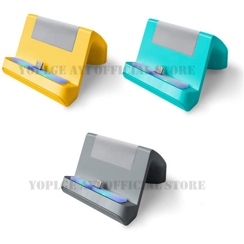Nintend Switch gyorstöltő dokkoló mini hordozható töltőállvány dokkoló állomás Nintendo Switch/Lite konzol-tartozékokhoz