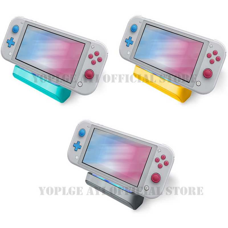 Nintend Switch gyorstöltő dokkoló mini hordozható töltőállvány dokkoló állomás Nintendo Switch/Lite konzol-tartozékokhoz