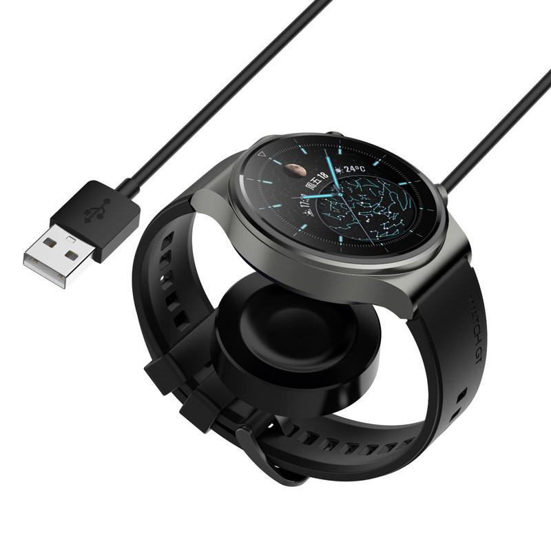 Viedpulksteņa magnētiskais lādētājs universāls pilnas uzlādes kabeļa lādētāja adapteris Huawei WatchGT3/GT2 PRO 46mm/42mm