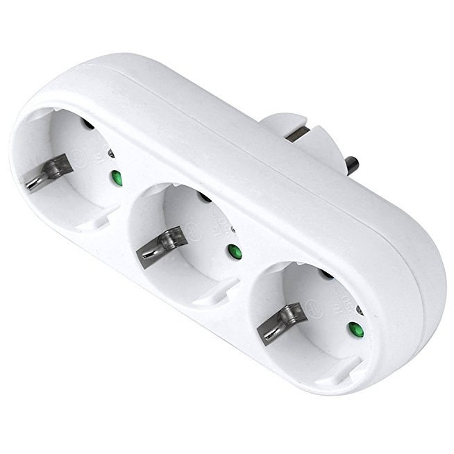 EU produžna utičnica s prekidačem za uključivanje/isključivanje 16A 250V 4,8 mm 2 pina, europska standardna utičnica za proširenje Produžni pretvarač utikača