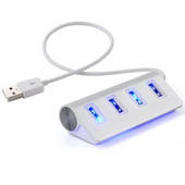 Multiprise USB3.0 4 portos több hub csatlakozóadaptador Enchufe táp bővítő adapter Apple Mac PC laptop táblagéphez regleta enchufe