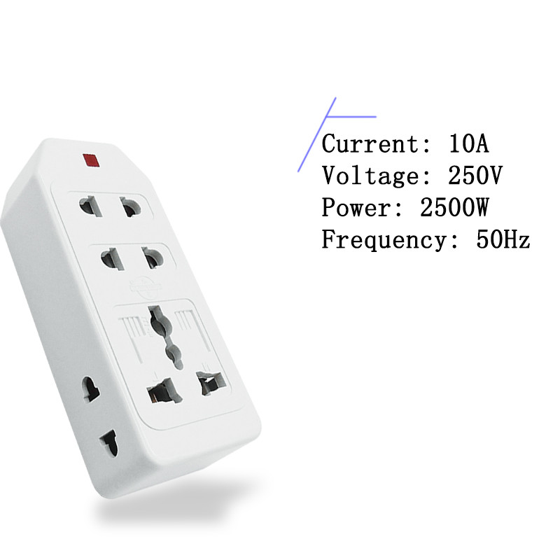 Višenamjenska ploča za napajanje bez produžnog kabela Utičnica s mogućnošću spajanja EU UK AU US CN utikač Univerzalna AC električna utičnica