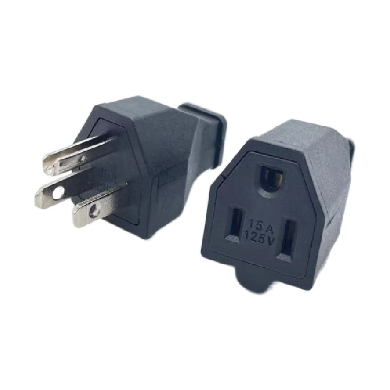 US American 3-пинов промишлен променливотоков електрическо захранване Rewireable Plug Мъжки жичен контакт Изходен адаптер Конектор за удължителен кабел 15A