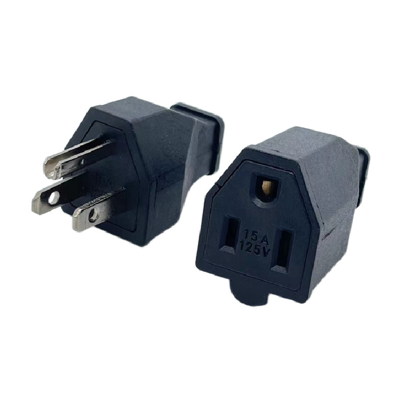 US American 3-пинов промишлен променливотоков електрическо захранване Rewireable Plug Мъжки жичен контакт Изходен адаптер Конектор за удължителен кабел 15A