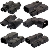 Universaalne IEC320 C13 C14 kuni C5 C6 C7 C8 C19 C20 C21 Convert Connector UPS PDU isane-emane EL USA toitepistiku adapter Pistikupesa