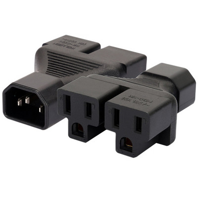 Universaalne IEC320 C13 C14 kuni C5 C6 C7 C8 C19 C20 C21 Convert Connector UPS PDU isane-emane EL USA toitepistiku adapter Pistikupesa