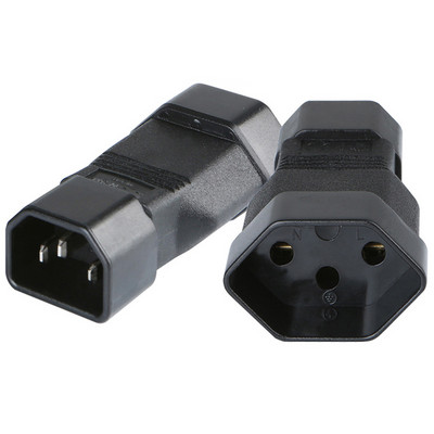 Universaalne IEC320 C13 C14 kuni C5 C6 C7 C8 C19 C20 C21 Convert Connector UPS PDU isane-emane EL USA toitepistiku adapter Pistikupesa