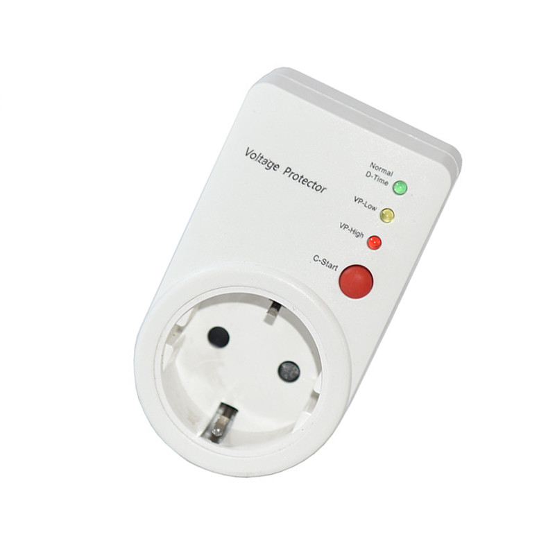 Automatski prekidač napona AVS 16A 220V Zaštita od prenapona Zaštita za EU utičnicu Zaštita za hladnjak Zaštita od napona