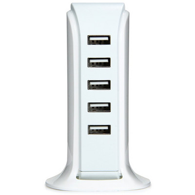 Priză de alimentare Încărcător USB cu 5 porturi Stație de încărcare multi USB Dock Telefon mobil universal Desktop Wall Home Conexiune EU/UK/AU/US