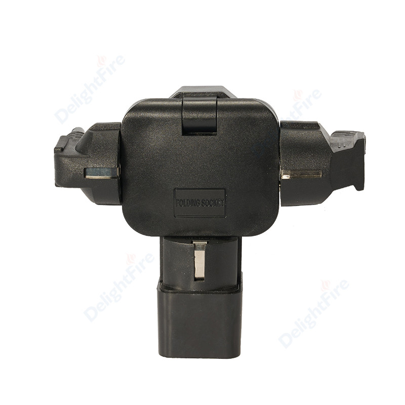 Adaptor de călătorie UE 3 în 1 Priză electrică din SUA la UE Adaptoare de alimentare CA MX US la KR Adaptor de alimentare Convertor de putere Priză CA