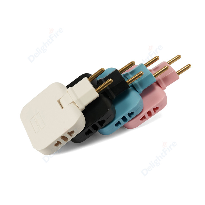 Adaptor de călătorie UE 3 în 1 Priză electrică din SUA la UE Adaptoare de alimentare CA MX US la KR Adaptor de alimentare Convertor de putere Priză CA