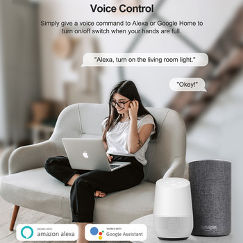 Χιλή Ιταλία Έξυπνο βύσμα WiFi Tuya Έξυπνη υποδοχή πολύπριζο 16A ασύρματης πρίζας οικιακής συσκευής Voice for Alexa Google