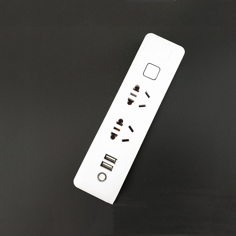 10A 2 kontaktligzda 2 portu USB lādētājs Vairāku pozīciju barošanas ligzdas Maiņstrāvas barošanas lādētājs sienas kontaktligzdas adapteris bez pagarinātāja kabeļa