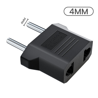 Olaf 1-10 buc 4.8/4.0mm Adaptor de priză din SUA la UE UE SUA la Euro KR BR Brazilia Convertor de priză Adaptor de alimentare de călătorie american Priză