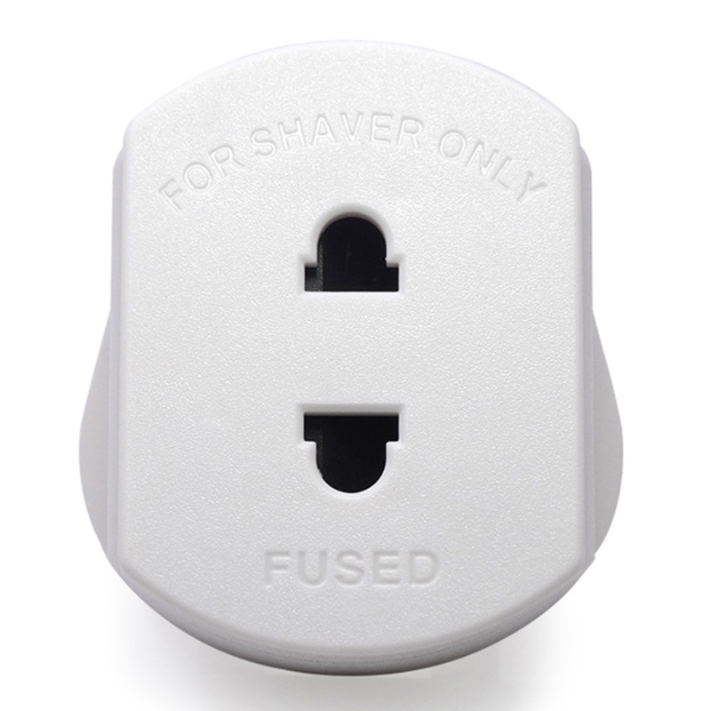 Universalus EU 2 kontaktas JK 3 kontaktų kištukas kintamosios srovės adapteris Kelioninis keitiklis Standartinis įvesties kištukas 1A saugiklis