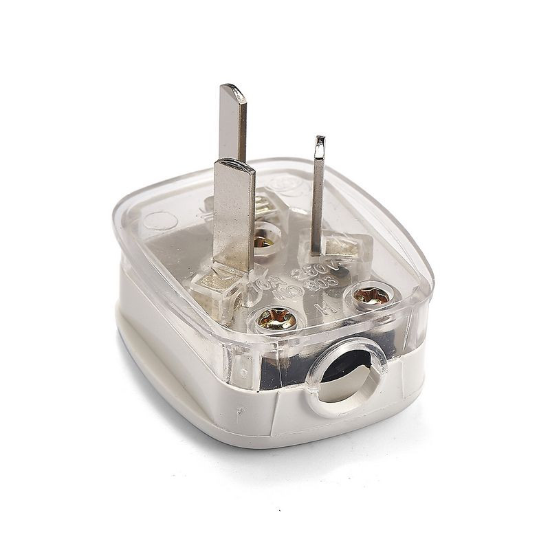 AU Plug Prelungitor Cablu Conector 10A 250V Masculin Recablabil AC Priză de alimentare electrică Recablare cu 3 pini împământat