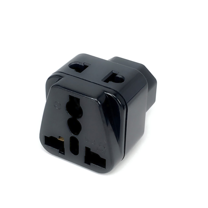 1 PC IEC 320 C14 kištukas maitinimo adapteris PDU/UPS universalus kištukas AU/US/UK/ES maitinimo adapterio kištuko keitiklio lizdas