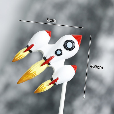 Astronaut Prekrivač za tortu za svemirsku zabavu Rođendanska zabava Rekviziti za desert Svečani dekor Universe Planet Series Prekrivač za torte