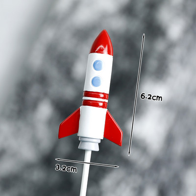 Astronaut Prekrivač za tortu za svemirsku zabavu Rođendanska zabava Rekviziti za desert Svečani dekor Universe Planet Series Prekrivač za torte