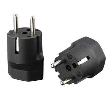 3Pin Swiss to European Plug adapter Ηλεκτρική πρίζα Προσαρμογέας ταξιδιού enchufe EU Plug to Switzerland Socket