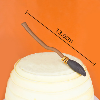 Tamni crtić Sretan rođendan Akrilni nadjev za tortu Slatki dječak vještica Pokrivač za tortu za dječju rođendansku zabavu Ukrasi za tortu Baby Shower