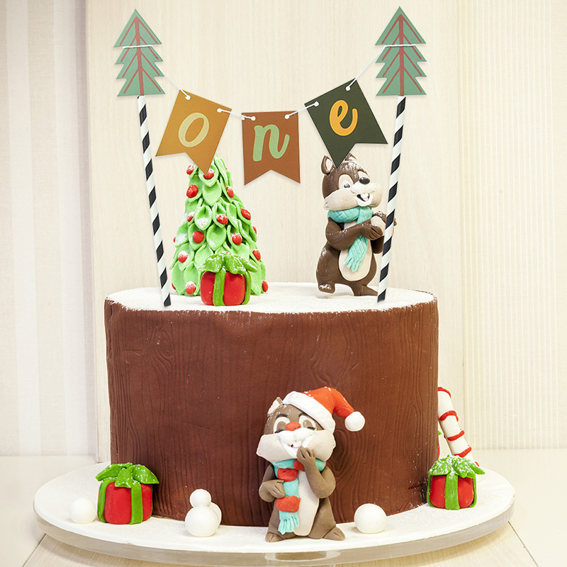 1 rinkinys Miško vakarėlio gyvūnėlių keksų kepurė Animacinių filmų gyvūnai teminiai tortų keptuvės vaikams Gimtadienio vakarėlio puošmenos Kūdikių dušo reikmenys