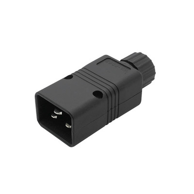 Kiváló minőségű IEC 320 C19 C20 csatlakozó számítógép AC tápcsatlakozó 16A 250V összeszereli POWER FOR Residential ADAPTER