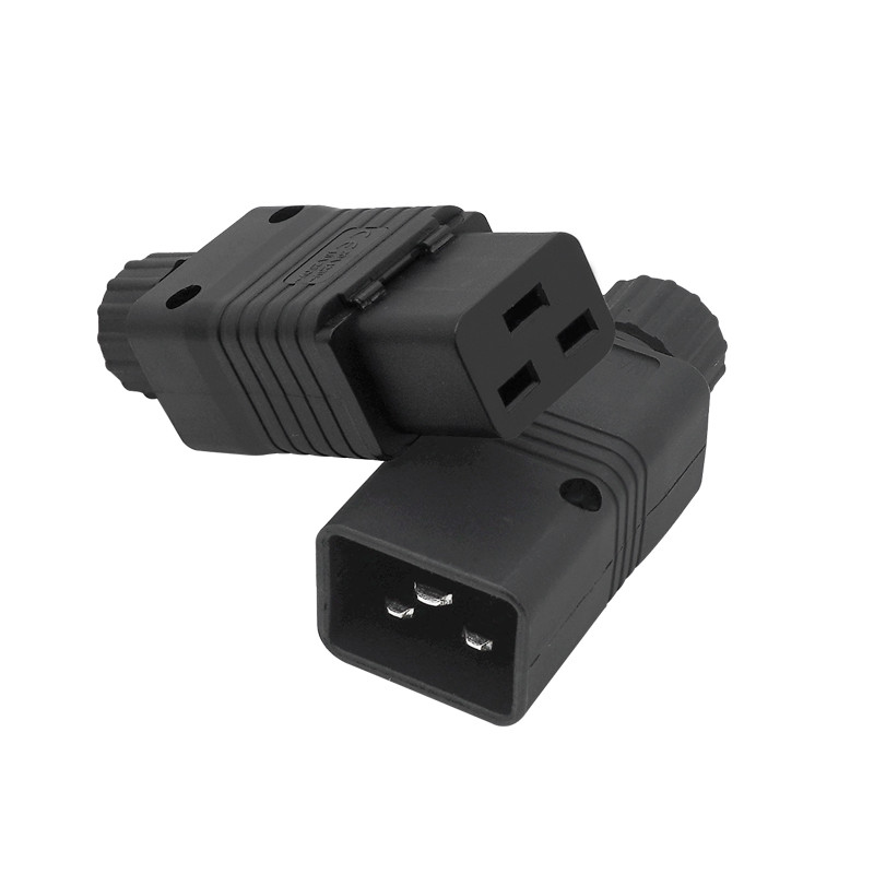 Kiváló minőségű IEC 320 C19 C20 csatlakozó számítógép AC tápcsatlakozó 16A 250V összeszereli POWER FOR Residential ADAPTER