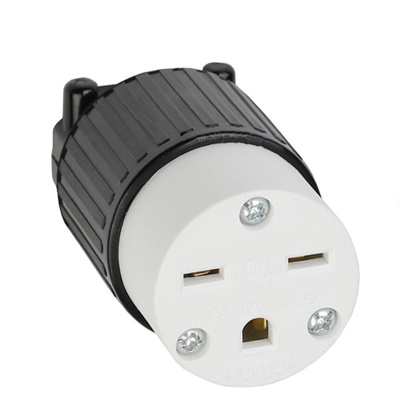 Američki industrijski konektor American Nema 6-15P muški utikač 6-15R ženska utičnica konektor za samostalno ožičenje za kabel za napajanje 15A 250V