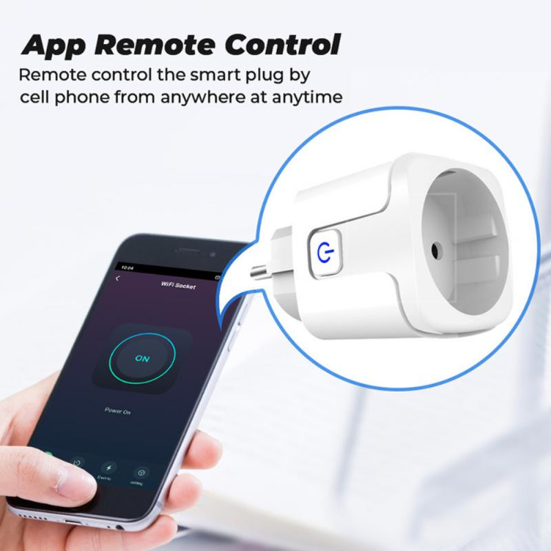 Aubess ZigBee Smart Plug 16A 20A EU Timer Socket Power Monitor Tuya Smart Life APP Control veikia su Alexa ir Google Home