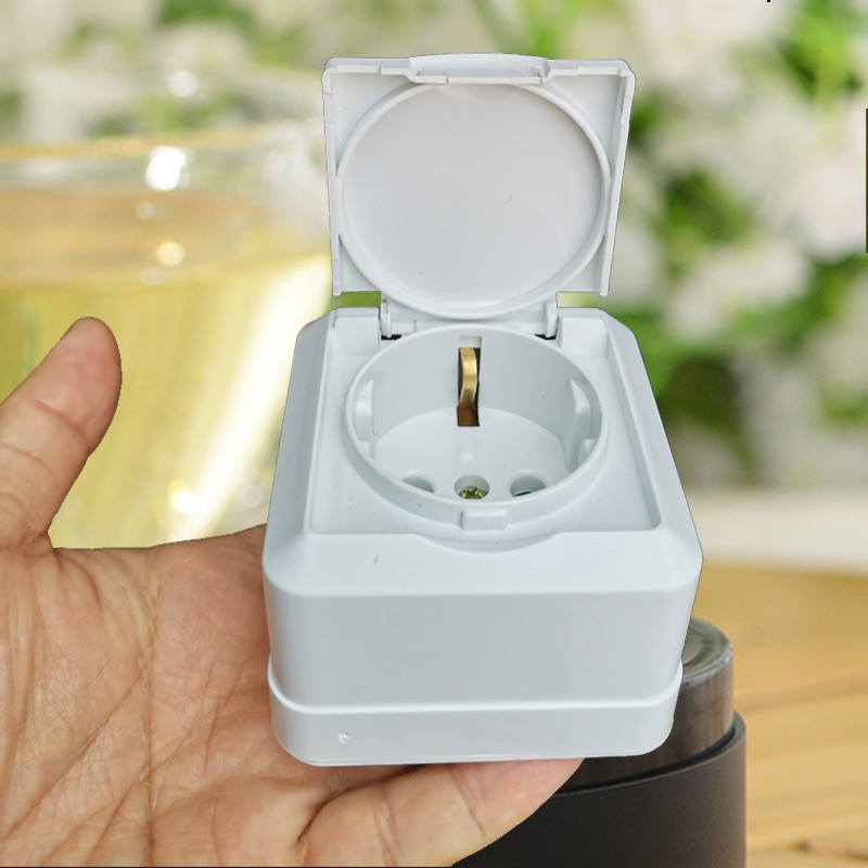 EU európai vízálló ipari váltóáramú elektromos áram EU szabványos dugaszolóaljzat 16A 250V dugaszadapter hosszabbító kábel csatlakozó