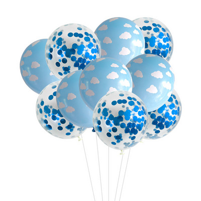 Lennukiteemaline koogikaunistus Multifilm Pilved Lennuk Poisid Palju õnne sünnipäevaks Tassikoogi topper beebipeo küpsetuskaunistused