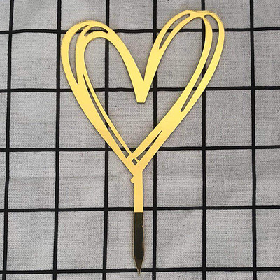 Virágok Tortafedő Boldog születésnapot Arany Ezüst Születésnapi Party Tortabetét Akril Tortadísz Esküvői Torták Desszert Dekor